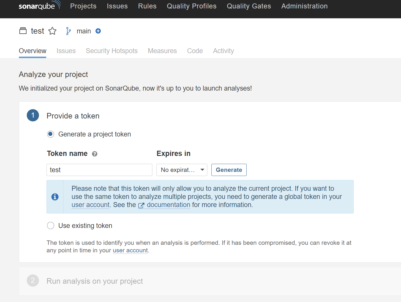 创建项目 创建项目