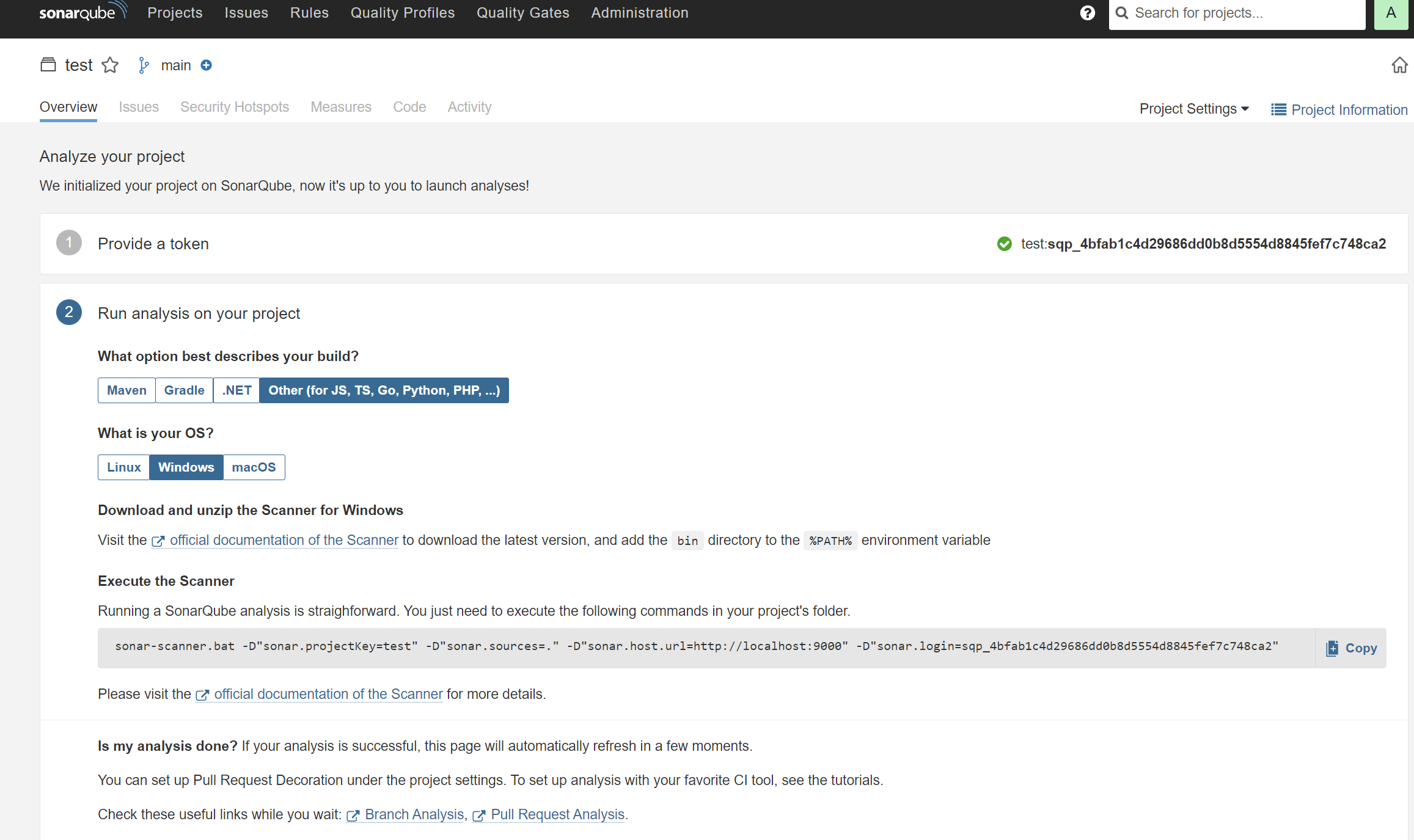 创建项目 创建项目
