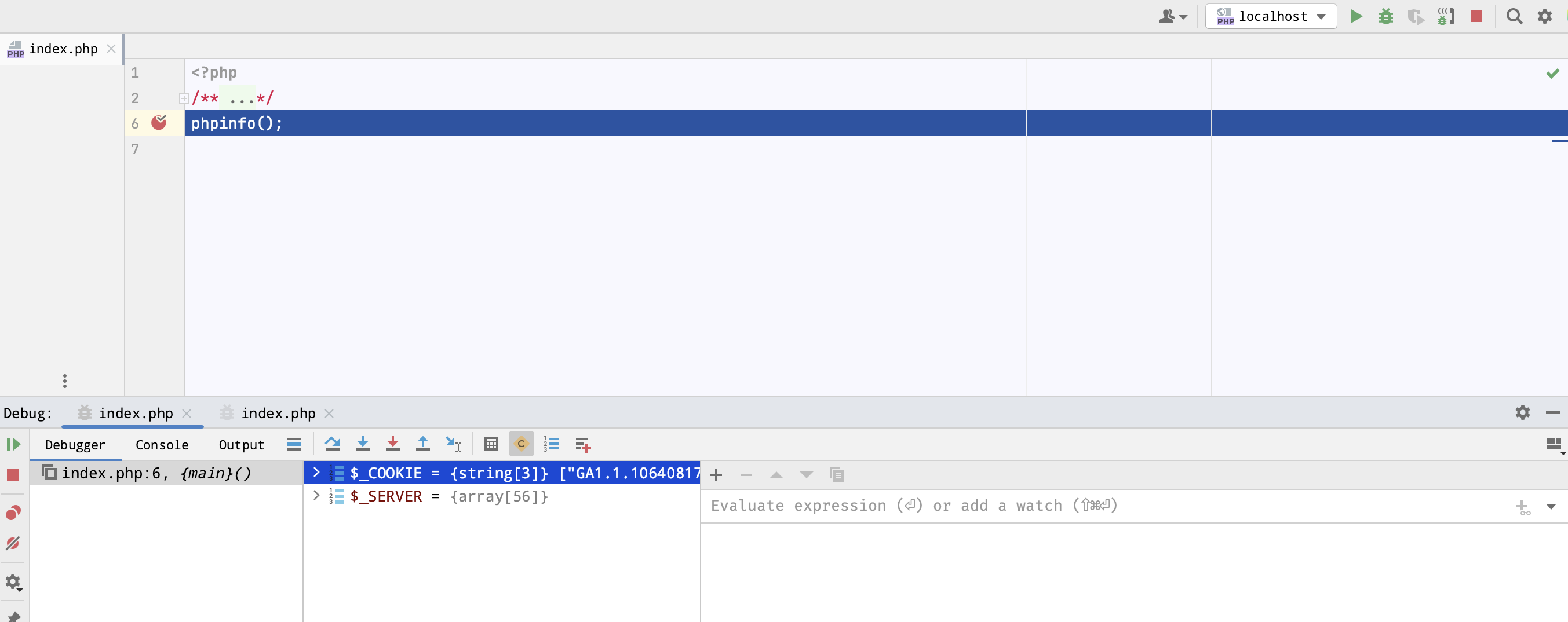 Xdebug Setting 6 Xdebug Setting 6